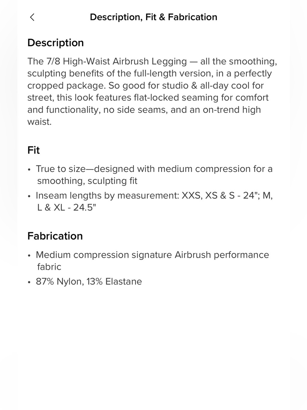 ALO Yoga High-Waist 7/8 Legging - Cream - Picture 3 of 8